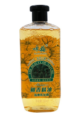 咏梅檀香精油洗发露沐浴露洗发水深层清洁沐浴液家庭组合装