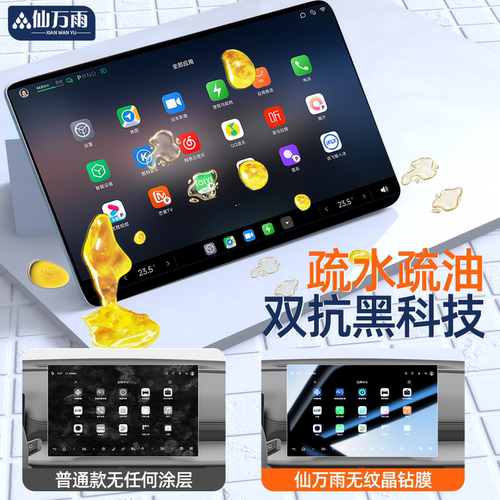 适用于26款三代长安CS75PLUS中控导航钢化膜屏幕贴膜用品配件改装 - 图2