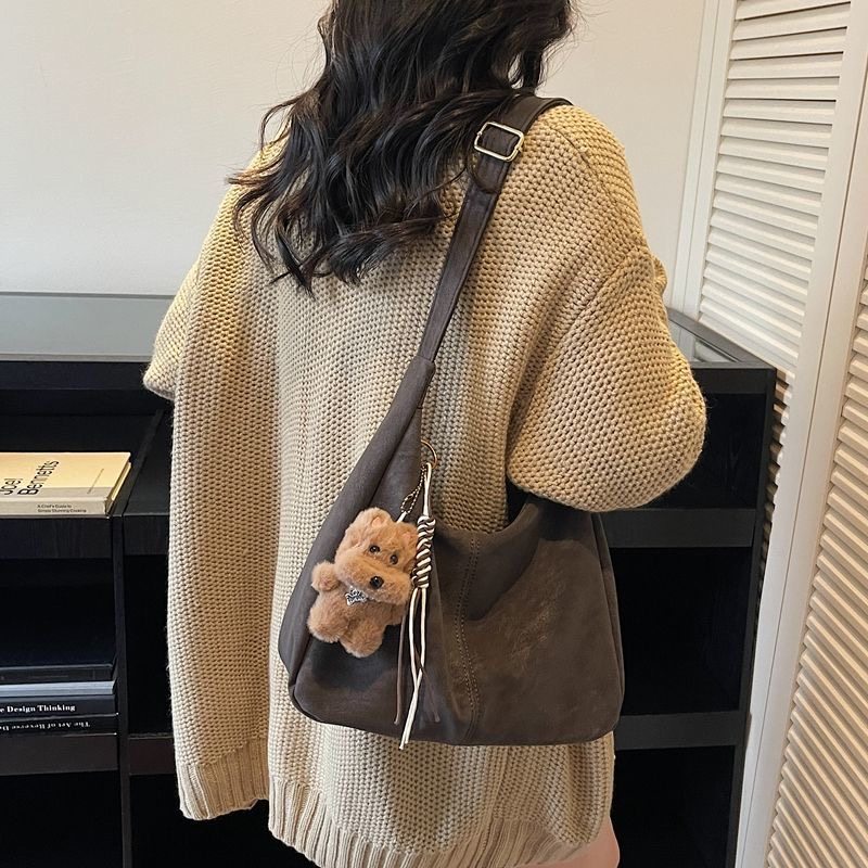 高级感复古包包女2026新款托特包秋冬休闲单肩包大容量通勤斜挎包,淘宝优惠券,粉丝福利购,淘宝优惠卷