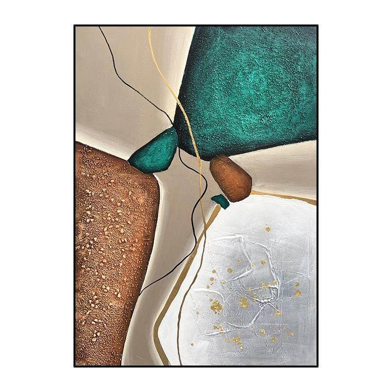 手绘油画《金石流光》客厅沙发背景墙装饰画玄关挂画餐厅肌理画,淘宝优惠券,粉丝福利购,淘宝优惠卷