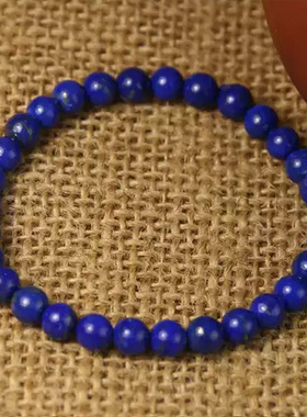 diy自然风青金石玛瑙小礼品念珠