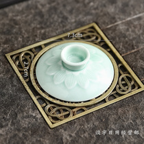 Jade Porcelain Triple cover bowl lid Defied white porcelain utiliturized tea cup ceramic size Number warm and tea set accessories Single lid