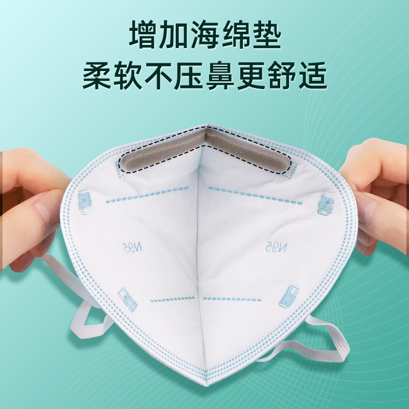 五层可调节3d立体一次性医疗级别 博致口罩（器械）