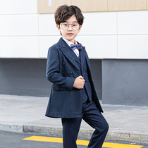 Boy Suit CUHK Suede Suit Performance Suit Flower Boy Chair Gown Jacket Children West Suit Fur Coats