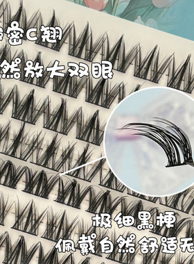 花言奈花言奈狗系自然上睫假睫毛