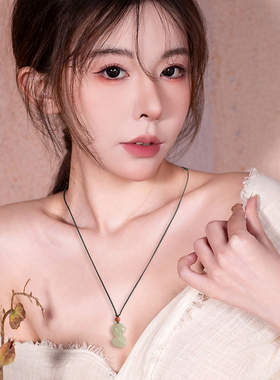 天然和田玉生肖羊吊坠男女款