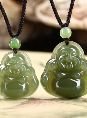 若慕和田玉男女小众设计吊坠