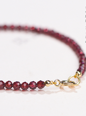 若慕男女石榴石原创设计匠心工艺