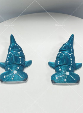 锤头鲨梦幻星空设计独特时尚挂件