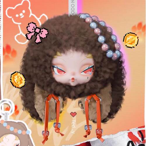 正版DODOSUGAR NAMI TwinkleBunny盲盒潮玩公仔挂件毛绒包挂礼物 - 图1