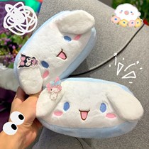 Merletti Pen Bag Ins Day Department Jade Gui Dog Stationery Bag Pencil Case Coulomites Large Capacity Pen Bag Plush Suede