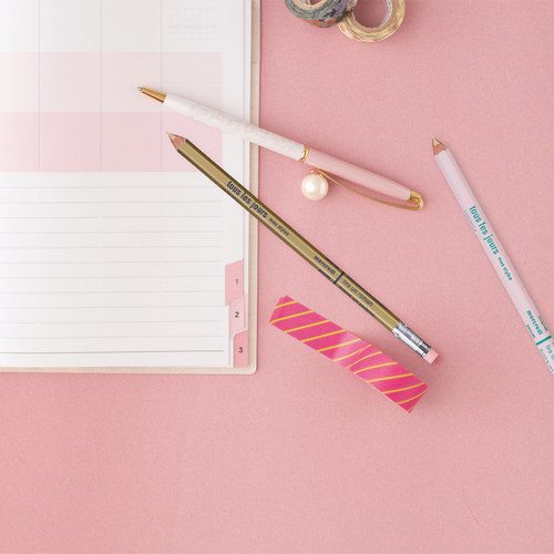 日本MARKS STYLE 自动铅笔小学生专用0.5mm不断芯自动笔马卡龙少屑橡皮2B考试绘画活动铅笔 - 图2