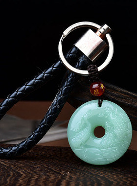 2024年属猪吉祥吊坠翡翠玉挂件