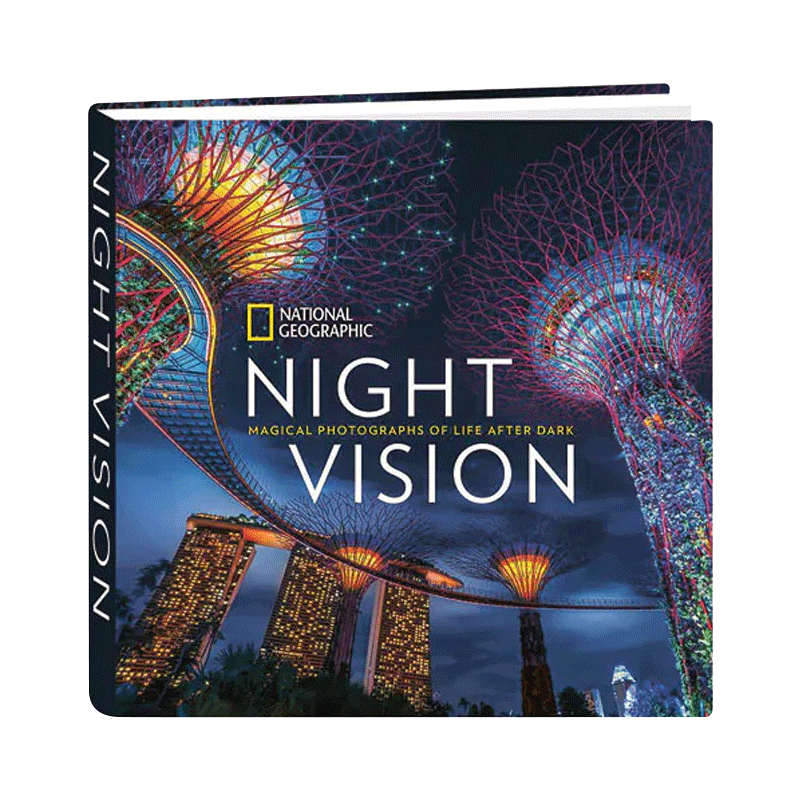 英文原版 精装 National Geographic Night Vision 国家地理夜视 天黑后生活的神奇照片 英文版 进口英语原版书籍