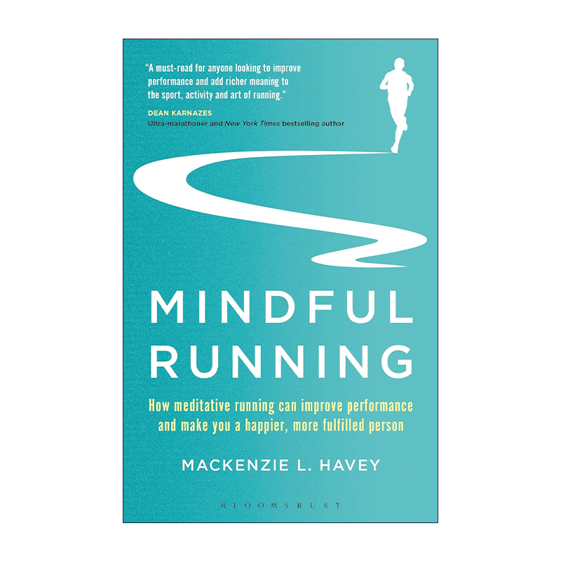 英文原版 Mindful Running 正念跑步 冥想型跑步如何令你获得快乐人生 英文版 进口英语原版书籍