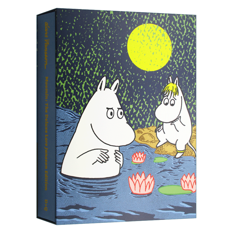 Moomin 姆明:拉尔斯·扬森创作漫画豪华版 Tove Jansson弟弟作品集 英文原版 精装 进口外文图书儿童外文书
