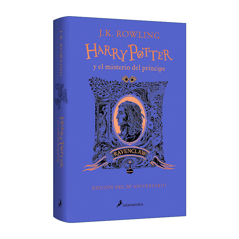 西班牙语原版 Harry Potter y el misterio del Principe 20 Aniv. Ravenclaw 哈利波特与混血王子 拉文克劳版 进口原版书籍 - 图0