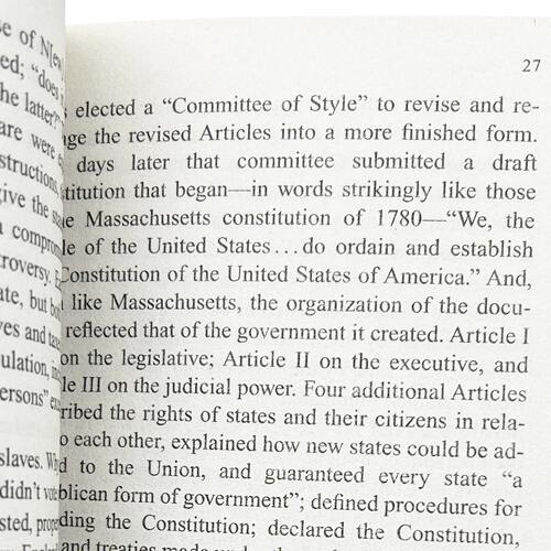 正版现货 The Declaration of Independence and The Constitution of the United States 独立宣言与美国宪法 英文版美国历史书籍 - 图2