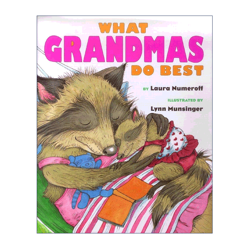 英文原版 What Grandmas Do Best What Grandpas Do Best 爷爷奶奶怎么做好 精装图画书 英文版 进口英语原版书籍