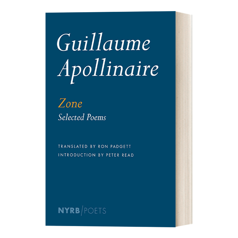 英文原版 Zone Selected Poems NYRB Poets 阿波里奈尔诗选 纽约书评诗人系列 Guillaume Apollinaire 英文版 进口英语原版书籍 - 图0