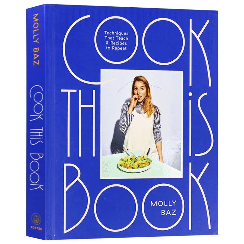 英文原版 精装 Cook This Book 莫利·巴兹 烹饪这本书 烹饪技巧指南 热门美食烹饪主播料理教学 英文版
