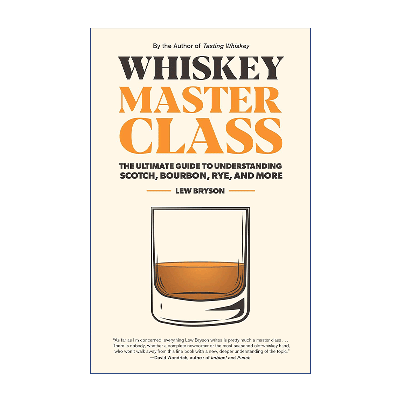 英文原版 Whiskey Master Class 威士忌大师班 威士忌终极指南 精装 英文版 进口英语原版书籍 - 图0
