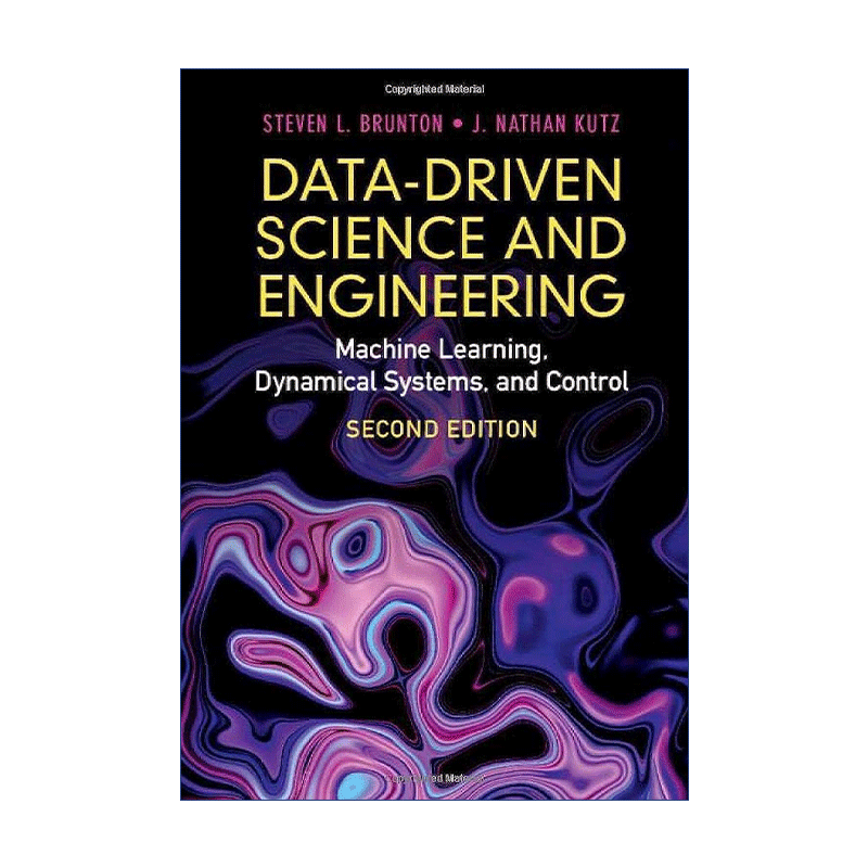 英文原版 Data-Driven Science and Engineering 数据驱动的科学与工程 机器学习 动态系统和控制 精装 英文版 进口英语原版书籍