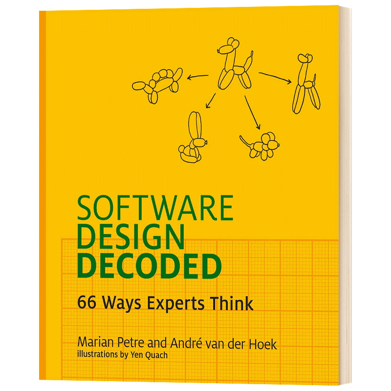 软件设计解码 英文原版 精装 Software Design Decoded 信息技术 英文版进口原版英语书籍