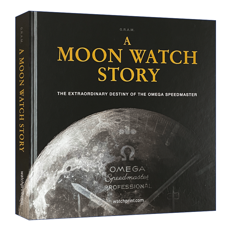 英文原版 A Moon Watch Story 月球表的故事 欧米茄超霸speedmaster腕表的非凡命运 精装 英文版 进口英语原版书籍