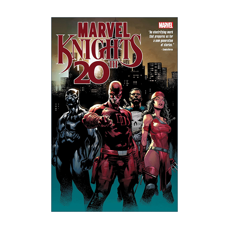 英文原版 Marvel Knights 漫威骑士20周年纪念版 漫威漫画 Donny Cates 英文版 进口英语原版书籍 - 图0