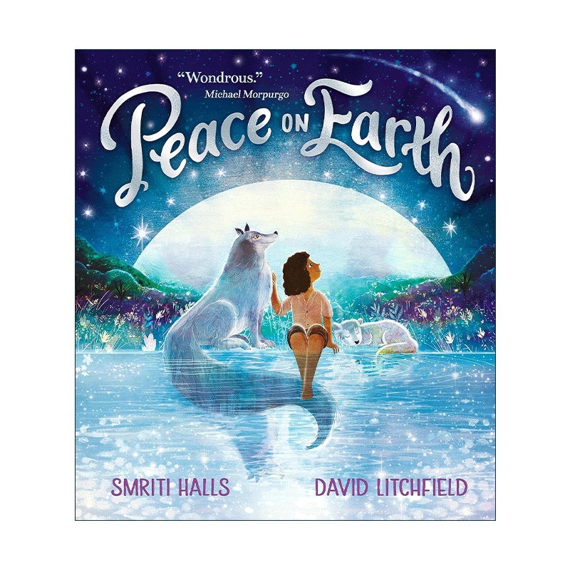 英文原版 Peace on Earth 和平世界 儿童科普绘本精装 插画师大卫·利奇菲尔德 David Litchfield 英文版 进口英语原版书籍