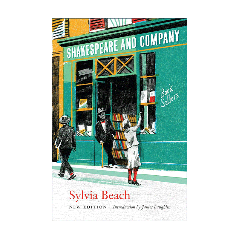 英文原版 Shakespeare and Company 莎士比亚书店 巴黎左岸,一个女人和她的传奇书店 西尔薇娅·毕奇 英文版 进口英语原版书籍