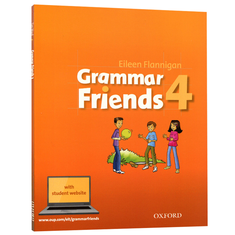 牛津小学英语语法书 英文原版 Oxford Grammar Friends 4 和语法做朋友 涵盖剑桥少儿英语考试语法课程教材书籍儿童外文书