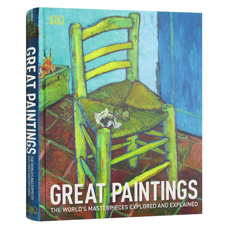DK世界名画欣赏 英文原版 Great Paintings 了解每幅画背后隐藏的意义和符号 DK大百科 拉斐尔 达芬奇等 英文版 进口英语原版书籍