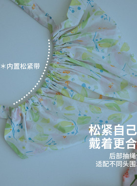 【包头帽款】家务防尘头巾女纯棉