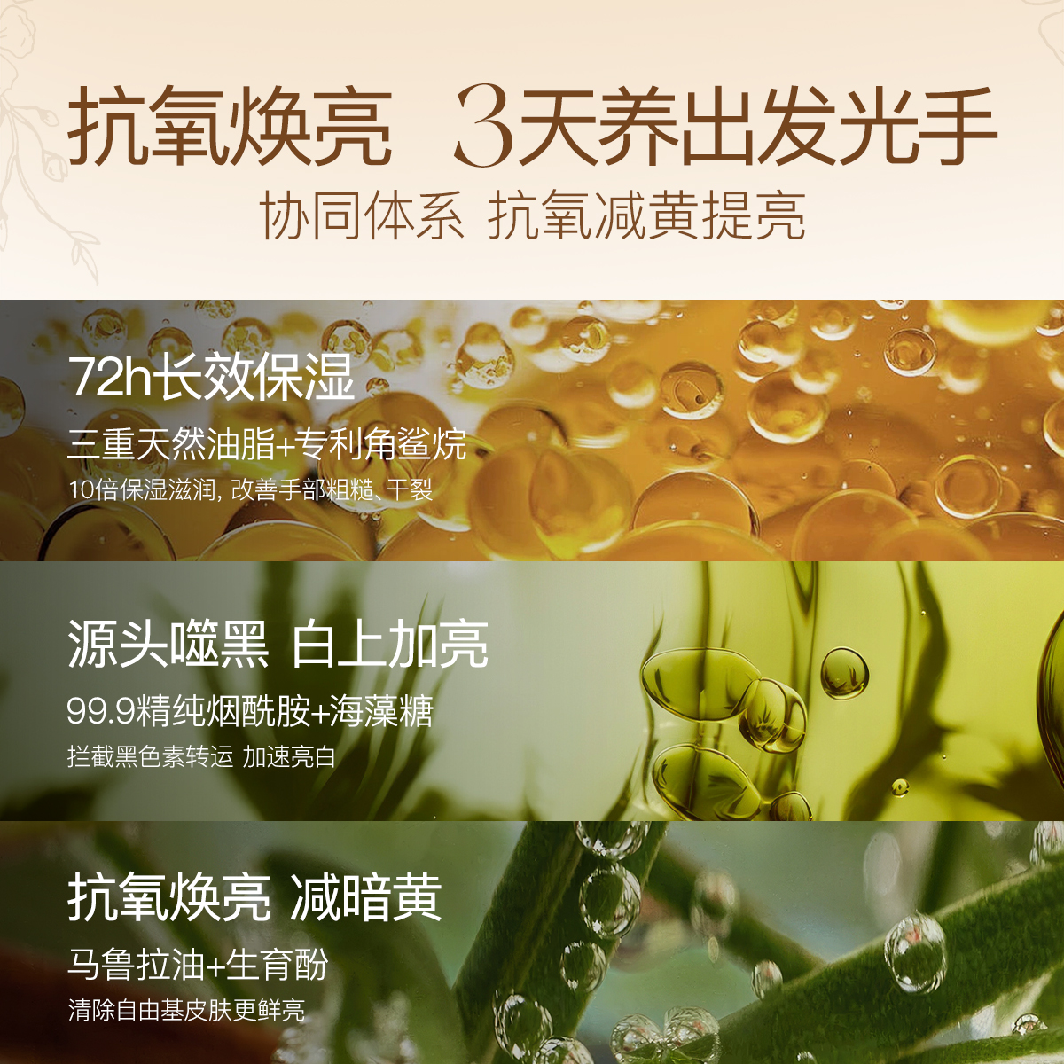 DPU护手霜补水长效保湿淡化手纹美嫩白防干裂女秋冬滋润便携正品 - 图1