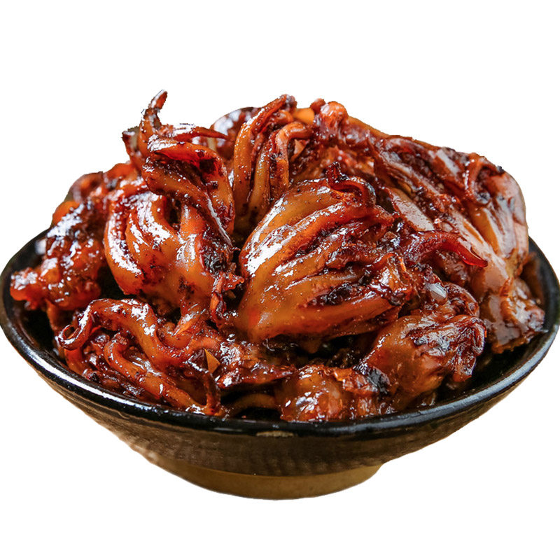 麻辣鱿鱼须丝即食罐装小海鲜鱿鱼片 海庭则品即食鱿鱼零食