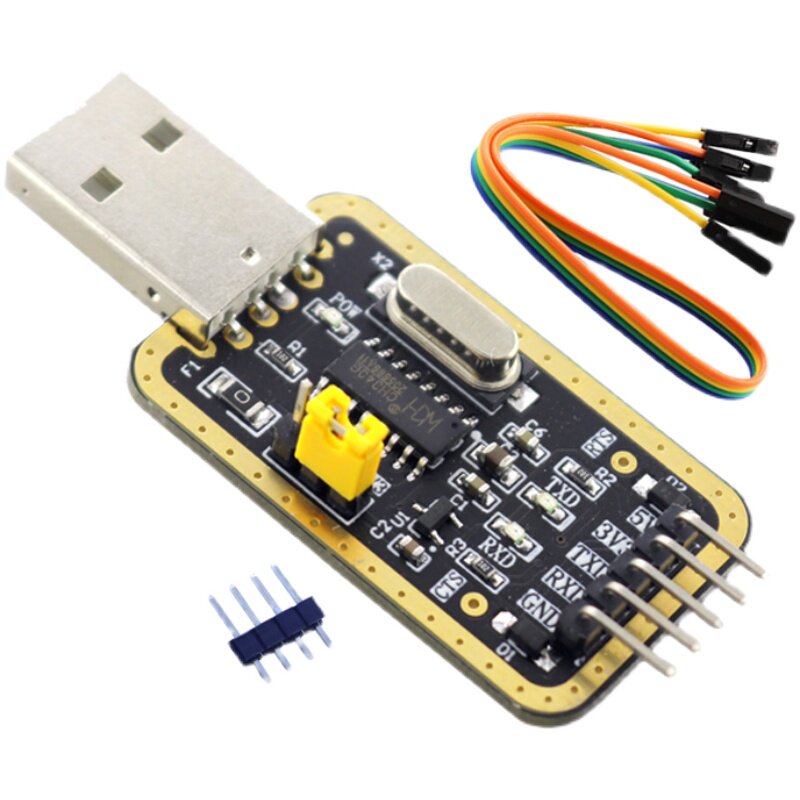 土豪金CH340 USB转TTL USB转串口模块刷机 机顶盒 路由器升级,淘宝优惠券,粉丝福利购,淘宝优惠卷