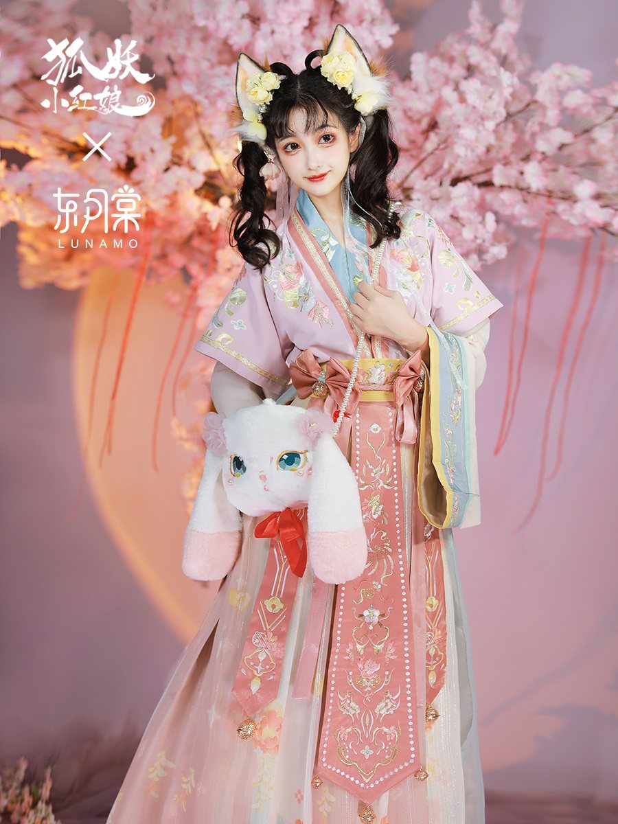 东月棠x重工绣花汉元素秋冬季汉服 东月棠汉服