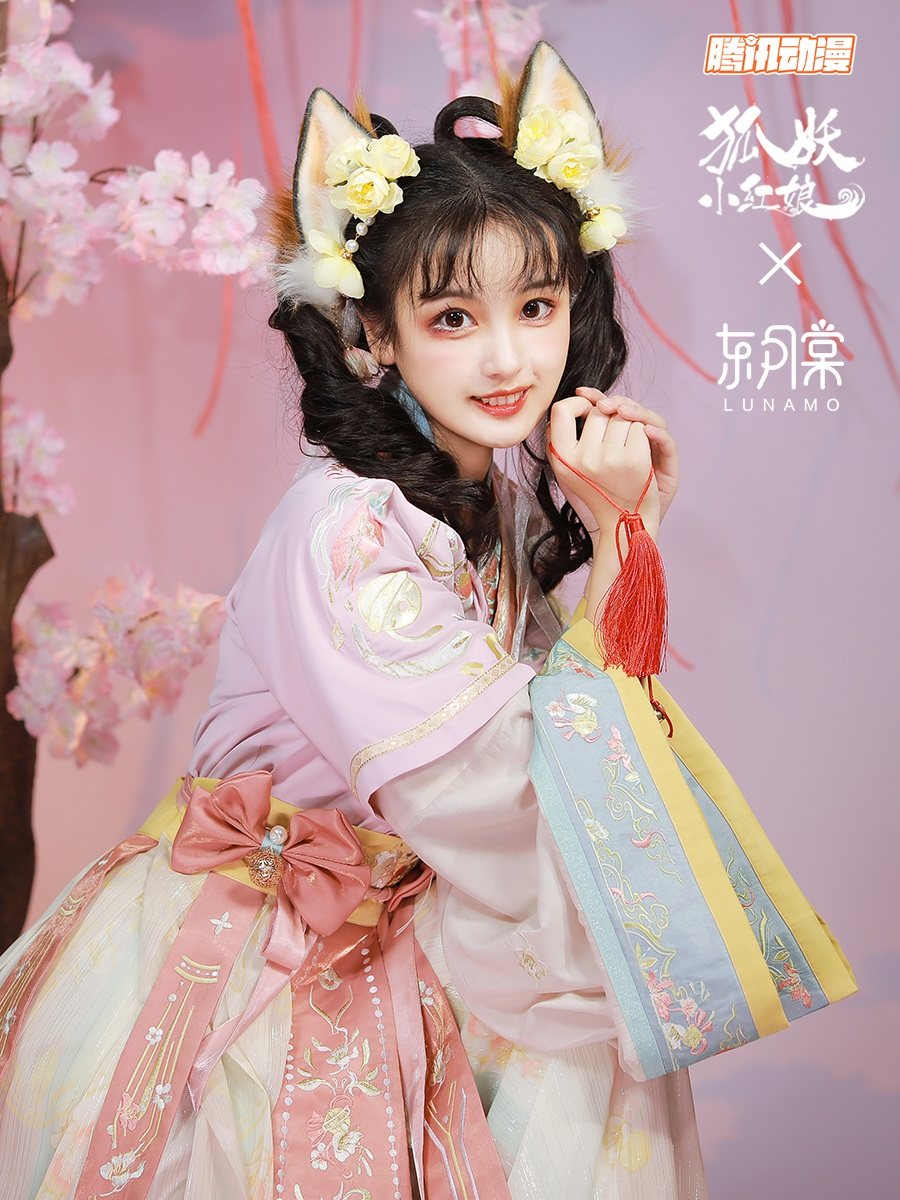 东月棠x重工绣花汉元素秋冬季汉服 东月棠汉服