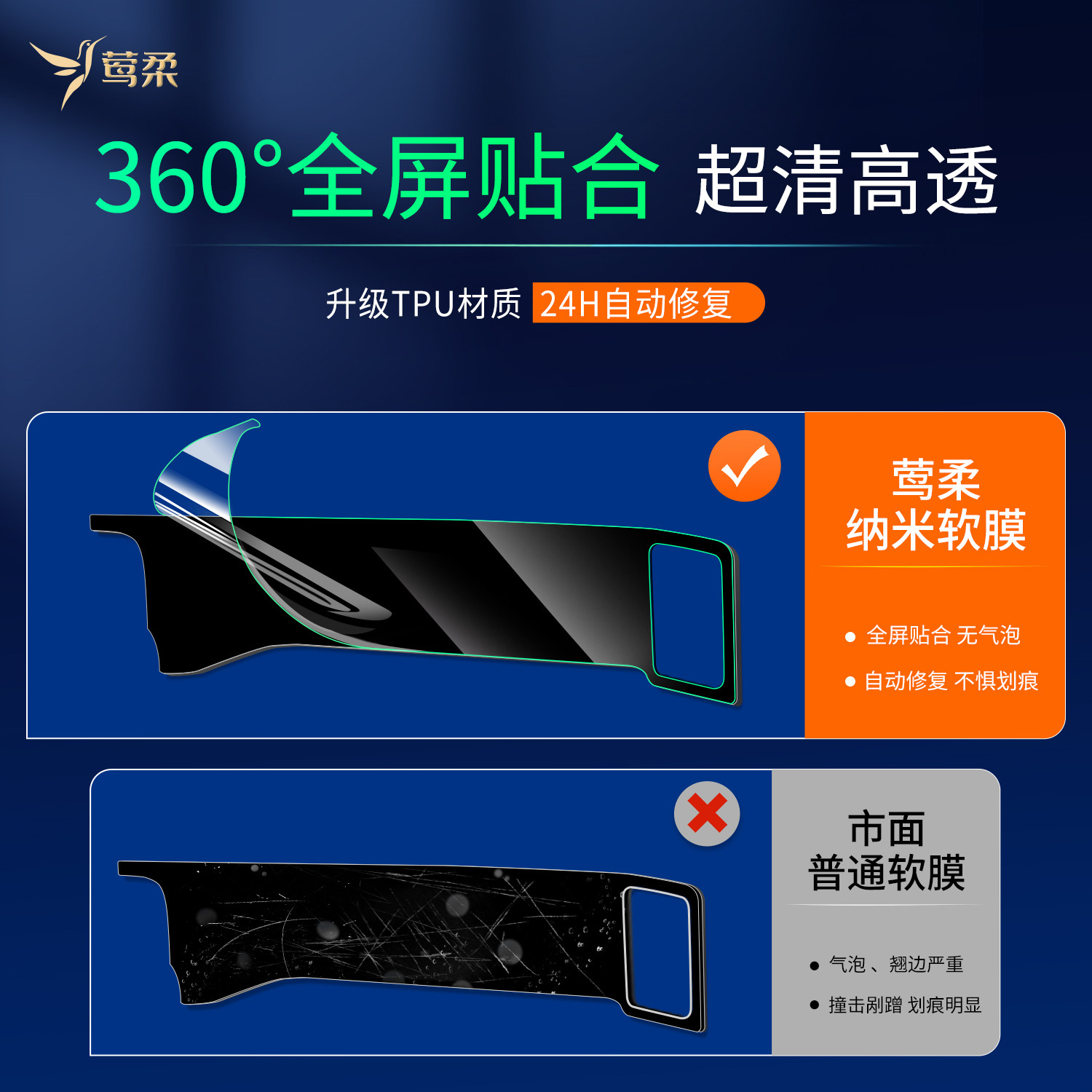 适用比亚迪宋LDMi中控贴膜屏幕L钢化膜dmi汽车用品车内装饰配件车,淘宝优惠券,粉丝福利购,淘宝优惠卷