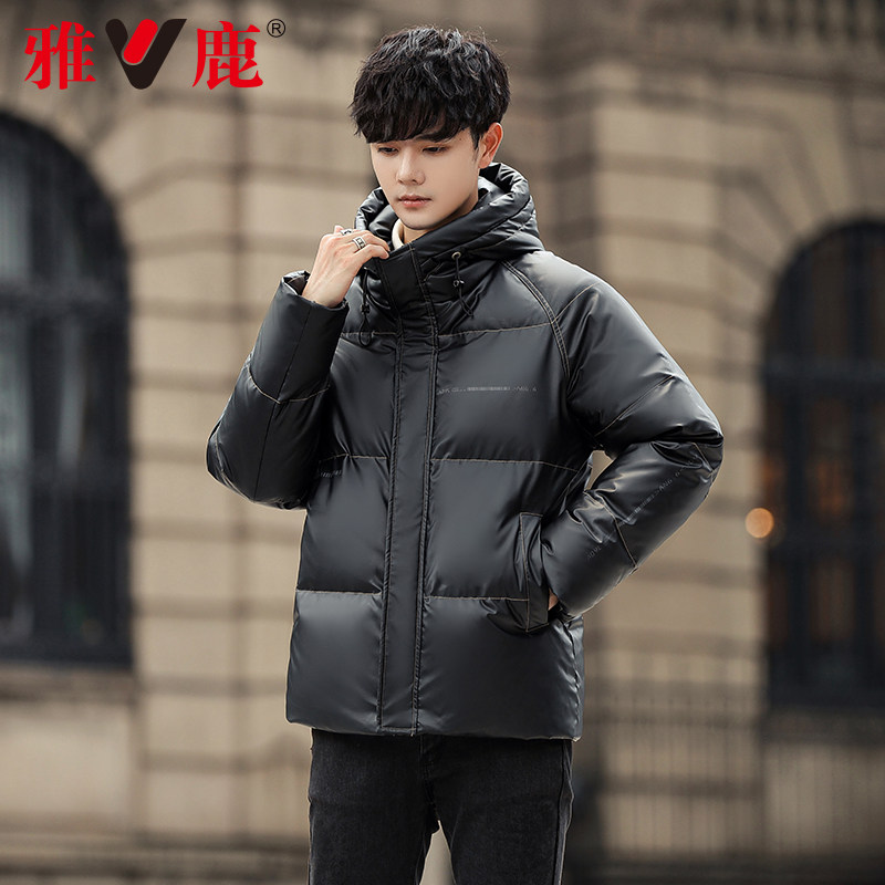 雅鹿男2022年秋冬新款男装潮羽绒服 雅鹿服饰羽绒服