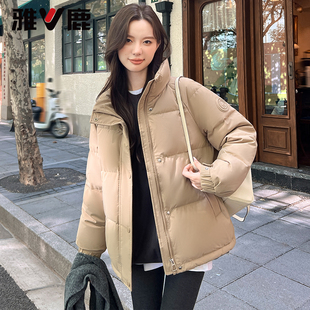 雅鹿短款羽绒服女！2026新款！