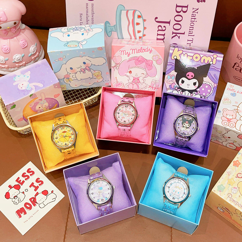 三丽鸥儿童手表小学生幼儿园装饰手表女孩初中生手表只看时间配饰,淘宝优惠券,粉丝福利购,淘宝优惠卷