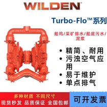 WILden Wilton Pneumatic diaphragm pump aluminum alloy cast iron T2T4T8T15 self-suction sewage treatment mud pump