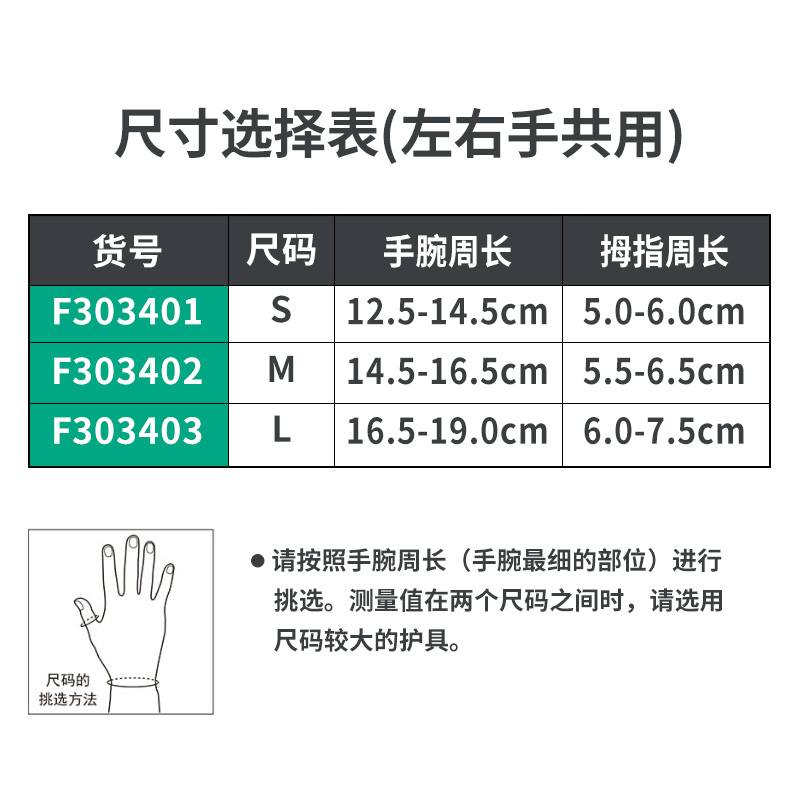 SIGMAX拇指固定型护腕THUMB腱鞘炎日本进口护腕妈妈手鼠标手男女 - 图0