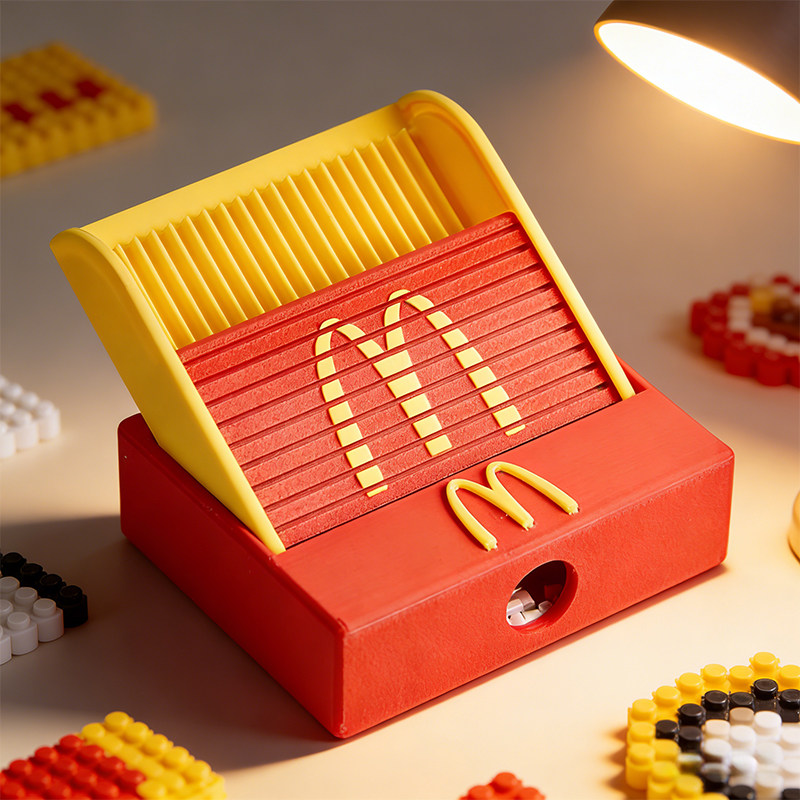 麦门拼豆铲3D打印丝滑不卡麦当劳豆铲新款拼豆收纳盒拼豆收纳神器,淘宝优惠券,粉丝福利购,淘宝优惠卷