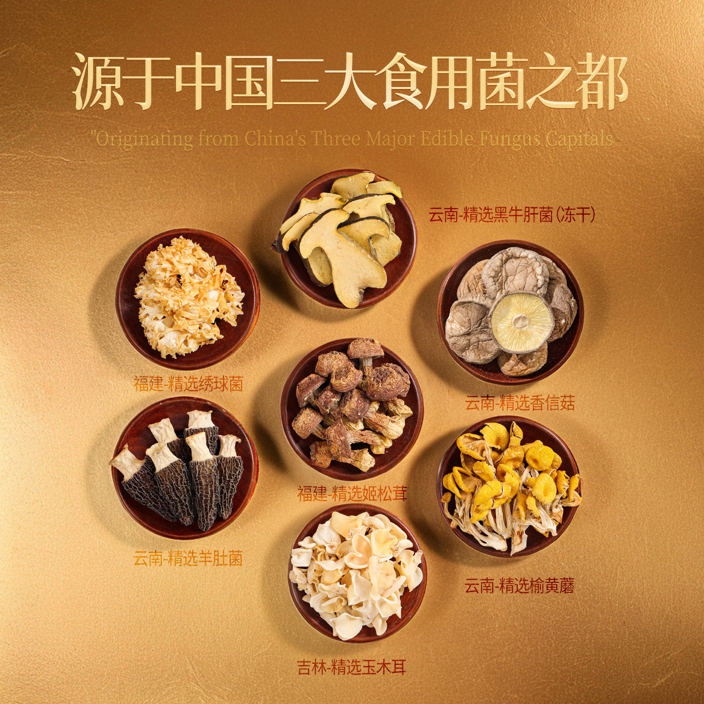 湖心泉山珍菌菇干货礼盒650g羊肚菌高端菌菇送礼过节送领导礼盒,淘宝优惠券,粉丝福利购,淘宝优惠卷