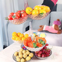 果盘零食客厅茶几网红创意时尚塑料多层水果