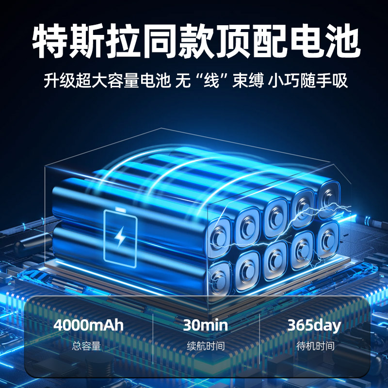 车载吸尘器车用大吸力超强汽车家用无线充电手持功率迷你小型吹吸